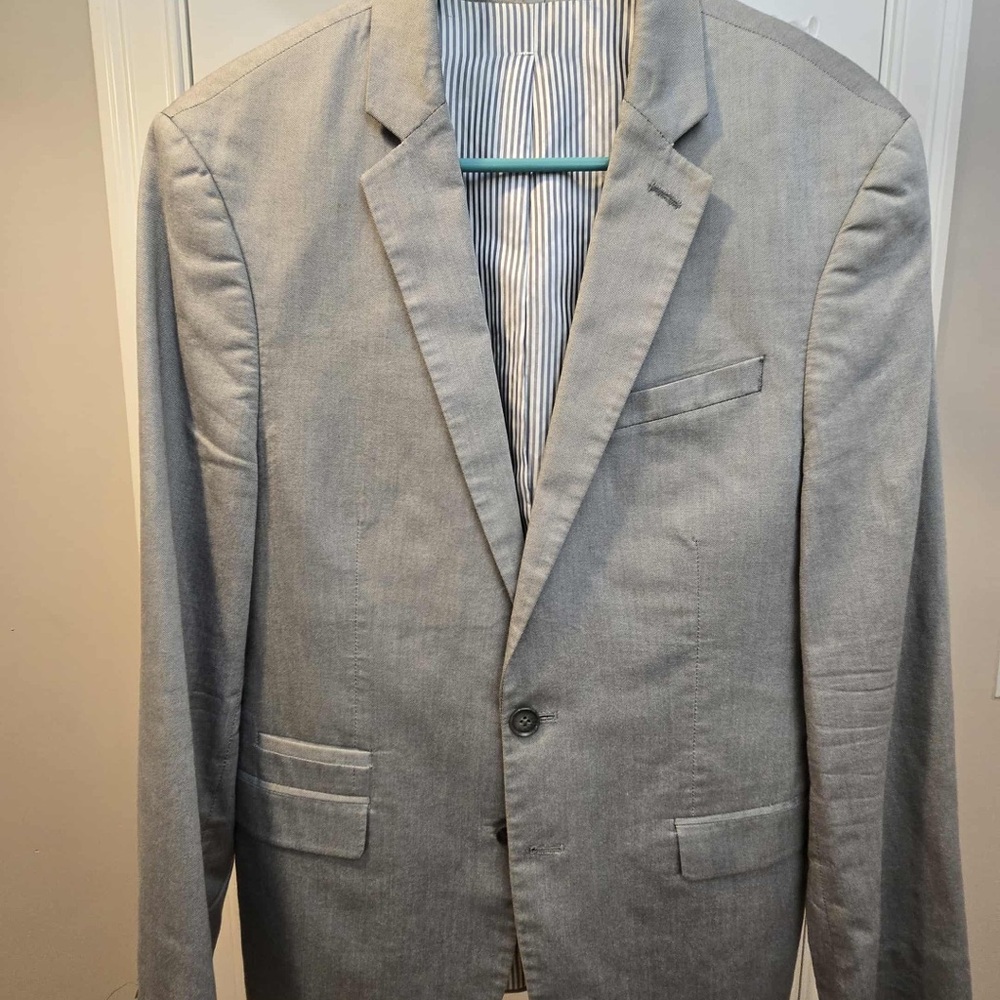 Express Light Gray Men's Blazer